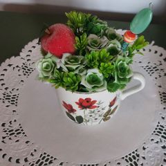 Arklow pottery novelty filled tea cup