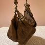 New Massimo Dutti brown leather bag Image 2