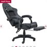 Gamer Chair Gordon with Footrest Image 4