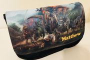 Jurasic Park Jurasic world printed Personalised Pencil Case / Make up bag / back to school stationary