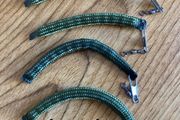 River fishing salmon and trout wriggle weights 4 x 4 grams
