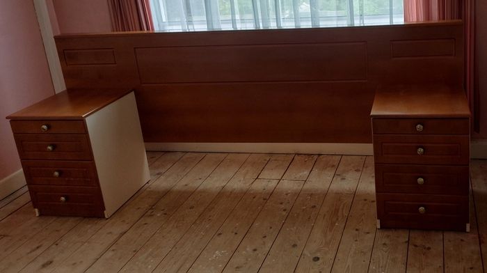 Headboard and Bedside Lockers