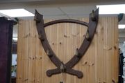 Vintage Deer Hoof Wall Coat Rack