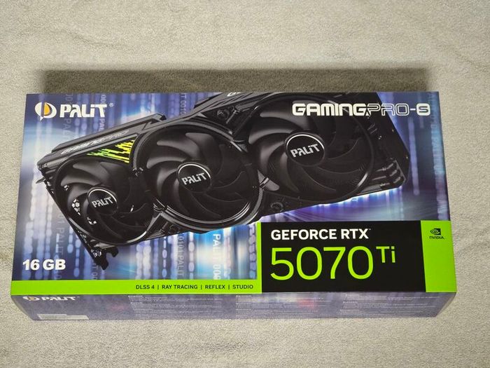 Palit RTX 5070 Ti GamingPro-S 16GB GDDR7  Brand New Sealed