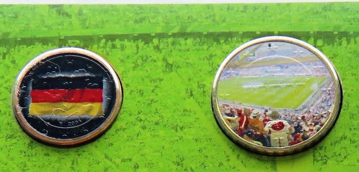 Germany Special euro coins set World football champions 2014