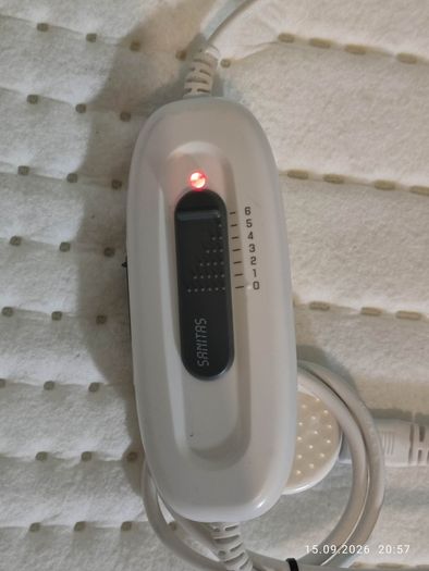 Sanitas Electric Heating Pad SHK 28 - 6 Heat Settings & UK Plug - Excellent Condition
