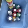 childrens paints and colouring pencils Image 2
