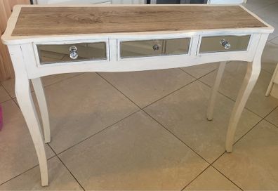Upcycled console table