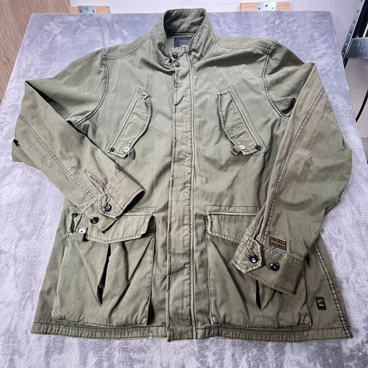 G-Star RAW Originals Delta Overshirt Olive Green Cargo Jacket XXXL