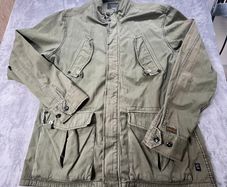 G-Star RAW Originals Delta Overshirt Olive Green Cargo Jacket XXXL