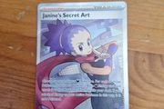Janine's secret art pokemon card