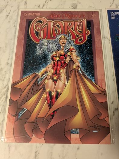 Alan Moores Glory Issues 0 To 2 Complete Comic Set