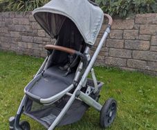 uppababy vista travel system including travel bag