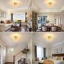 Modern Crystal Chandeliers Ceiling Light, Fireworks Chandelider, Gold K9 Crystals Ceiling Lights, Flush Mount Lighting, 6 G9 LED, Golden Lamps for Living Room, Bedroom, Dining Room, Hallway (FREE POSTAGE) Image 6
