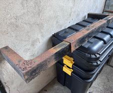 Vintage extending metal fender
