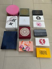 Selection of gift boxes