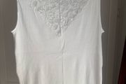 Felicitas white lace lingerie top size UK20/22 EU48/50 Free post