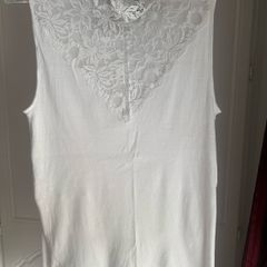 Felicitas white lace lingerie top size UK20/22 EU48/50 Free post