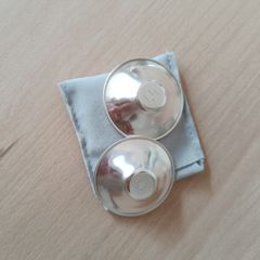 Silver Nipple Shields for Breastfeeding - Nursing Cups