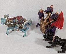 ELC tower of doom figures
