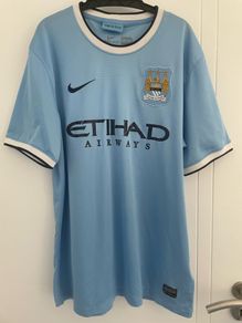 Manchester City 2013/2014 Vintage Jersey size Large