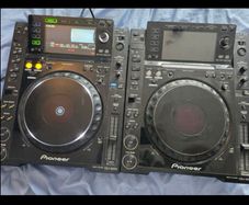 Pioneer CDJ-2000s.