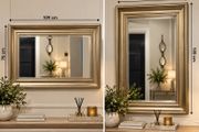 Large elegant Gold Framed Mirror
