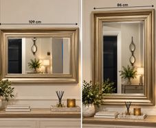 Large elegant Gold Framed Mirror
