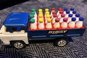 Vintage tri-ang milk truck