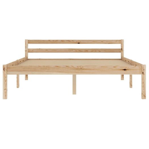 Bed Frame Solid Pine Wood 140x200 cm