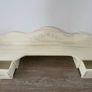Cream Desk / Console Top Organiser with 2 Drawers 85.5cm wide Image 2