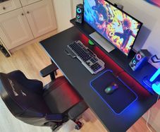 Gaming Desk and Chair.