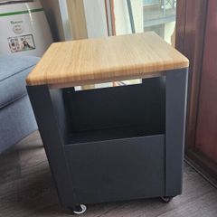 IKEA TROTTEN storage unit on castors with wooden top