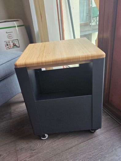 IKEA TROTTEN storage unit on castors with wooden top