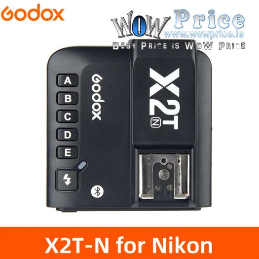03642 Godox X2T-N TTL 1/8000s HSS Wireless Flash Trigger Transmitter for Nikon