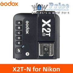 03642 Godox X2T-N TTL 1/8000s HSS Wireless Flash Trigger Transmitter for Nikon