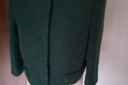 Hobbs Stunning New Unworn Bottle Green Boucle Blazer Jacked Size 12