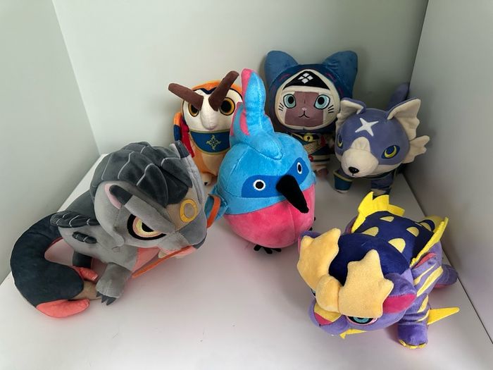 Monster Hunter Rise Limited Edition Plushies