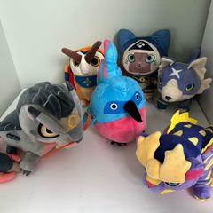 Monster Hunter Rise Limited Edition Plushies