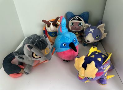 Monster Hunter Rise Limited Edition Plushies