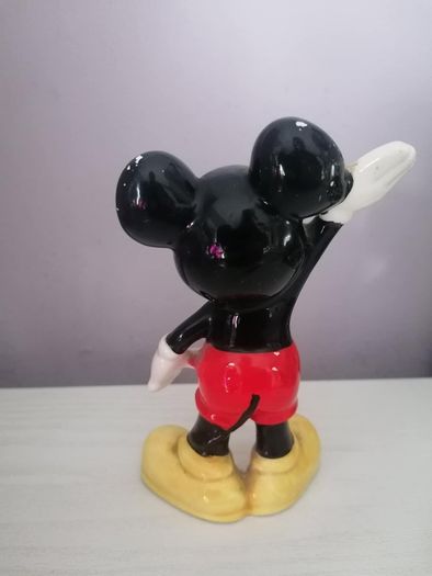 Vintage Mickey Mouse Waving Figurine
