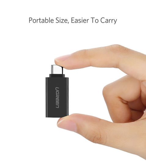 2 X Ugreen USB 3.1 Gen 2 (10 Gbps) Type-C (Male) to Type-A (Female) OTG Adapter/Convertor (Brand New/Warranty)