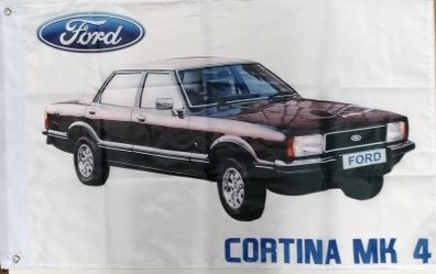 Ford Cortina Mk4 Flag.(Brown).