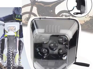 Led headlight for Husqvarna