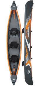 Aquamarina Tomahawk AIR-C 15ft8in drop-stitch inflatable 3-person canoe