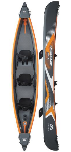 Aquamarina Tomahawk AIR-C 15ft8in drop-stitch inflatable 3-person canoe