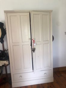 Antique Pine Wardrobe