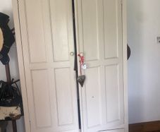 Antique Pine Wardrobe