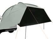 Vehicle Awning, Large 10' x 7' Shade Coverage Car Side Awning, PU2000mm UV50+ Car Awning with Extended Side Canopies and Portable Storage Bag, Suitable for Truck, SUV, Van, Campers