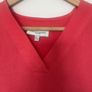 Linen CD The Edit Coral Red Dress size L Image 2